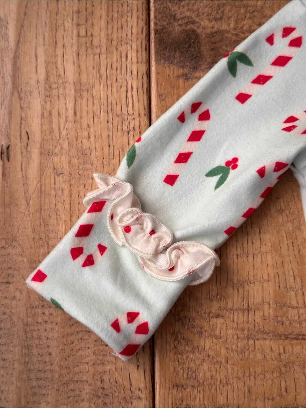 SweetHoney Candy Cane Ruffle Layette size Newborn